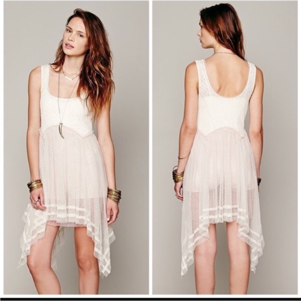 Free People Tea slip pink